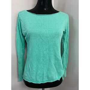 Lilly Pulitzer Blouse Long Sleeve Green M Women's A41